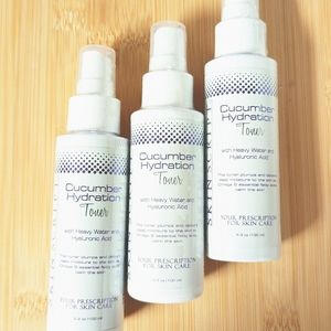 X3 Skin Script Cucumber Hydration Toners